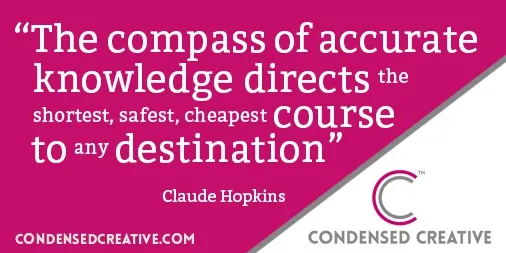 The compass...