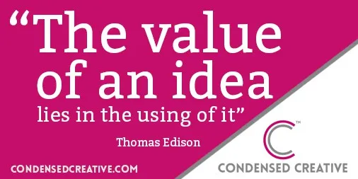 The value of an idea...
